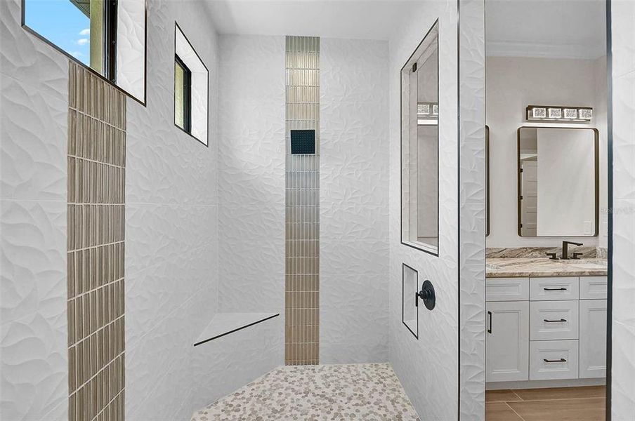 Furnished interior view inside a new home in , Rotonda West (Image 19).