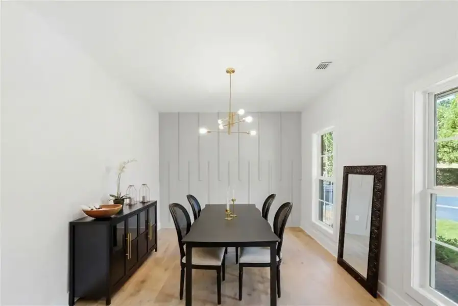 Furnished interior view inside a new home in , Cumming (Image 11).