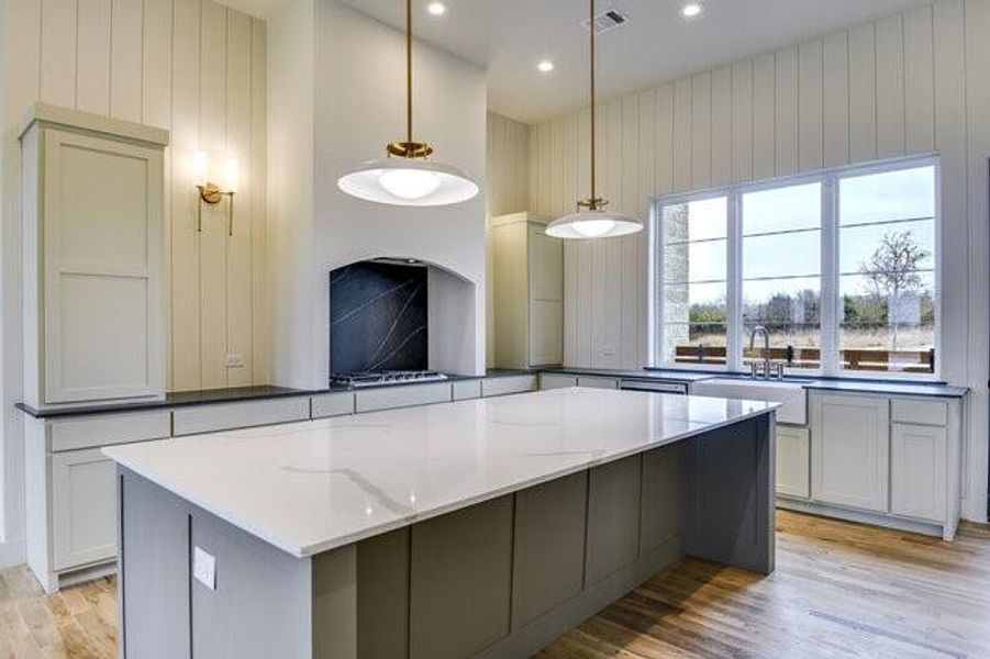 Furnished interior view inside a new home in , Midlothian (Image 8).