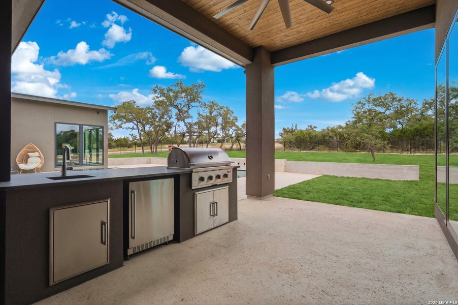 Exterior details and patio area of a home in , Boerne (Image 19). Exterior details and patio area of a home in , Boerne (Image 19).