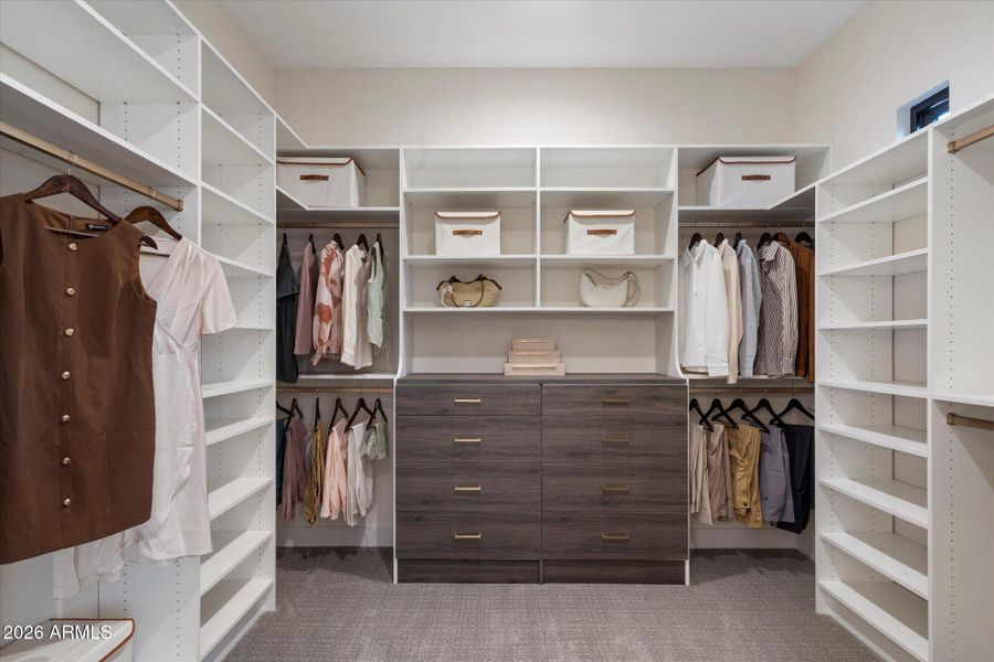 Primary Walk-In Closet