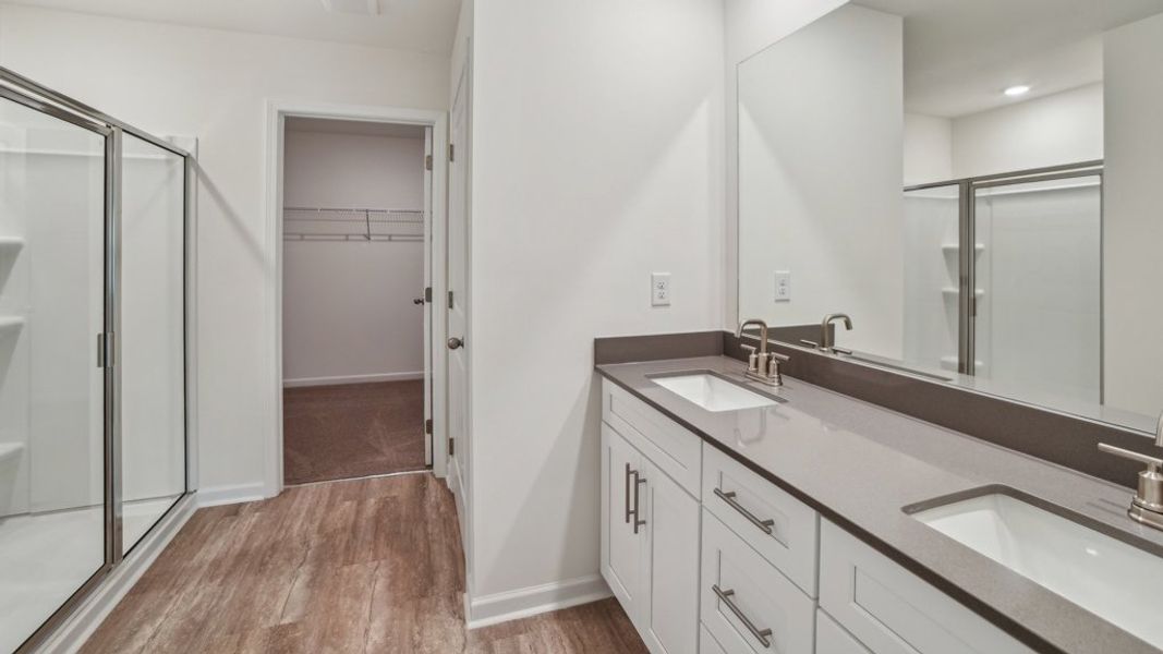 Furnished interior view inside a new home in Beechwood Meadows, Johnson City (Image 8).