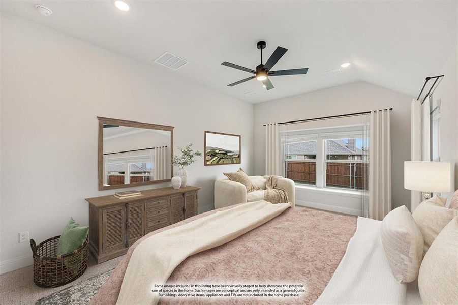 Furnished interior view inside a new home in Eagle Glen 50, Alvarado (Image 10). Furnished interior view inside a new home in Eagle Glen 50, Alvarado (Image 10).