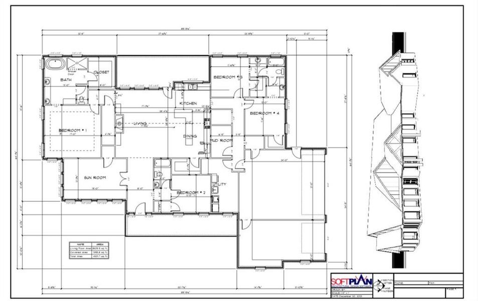 2D floor plan layout of this home in , Ovalo, TX (Image 5).