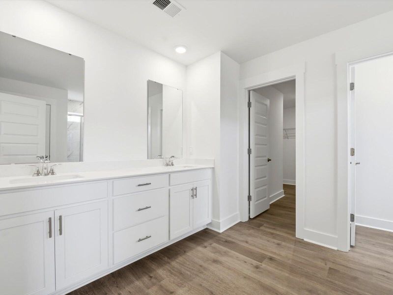Furnished interior view inside a new home in The Coves at Lakes of Cane Bay, Summerville (Image 13).