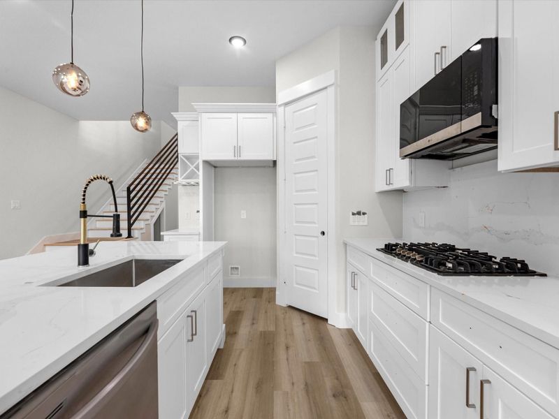 Furnished interior view inside a new home in , Houston (Image 10).