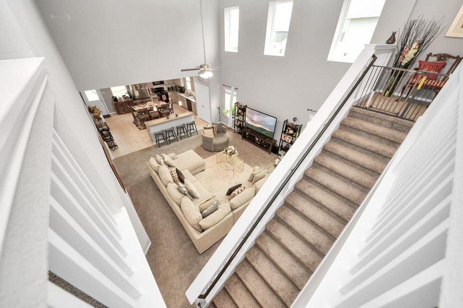 Furnished interior view inside a new home in Sierra Vista, Rosharon (Image 7).