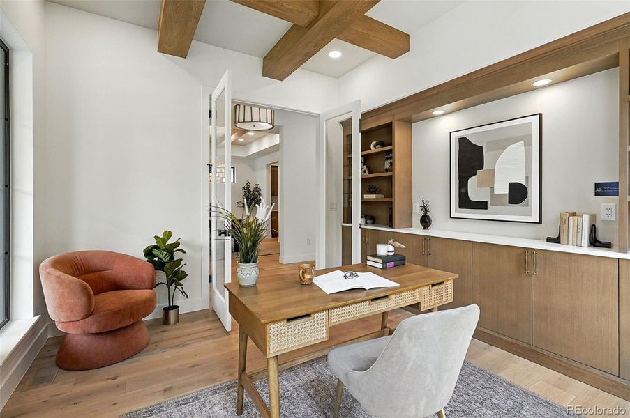 Furnished interior view inside a new home in , Denver (Image 7).