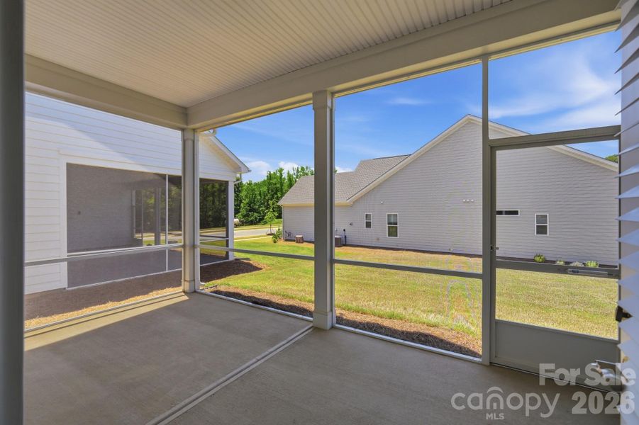 Exterior details and patio area of a home in , Monroe (Image 3). Exterior details and patio area of a home in , Monroe (Image 3).