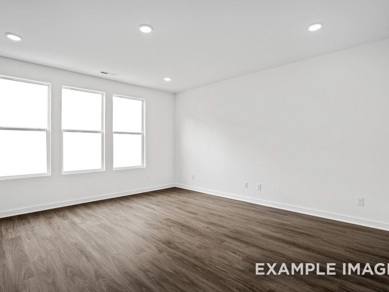 Representative unfurnished interior of a home built from the The Logan C by Davidson Homes LLC in Sage Farms, White House (Image 28).
