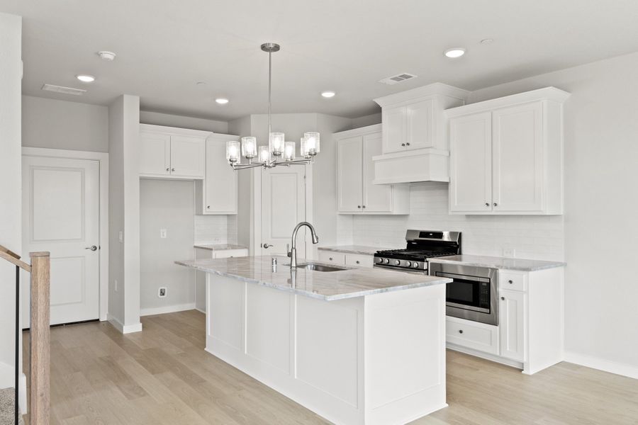 Furnished interior view inside a new home in Ten Mile Creek, Celina (Image 10).