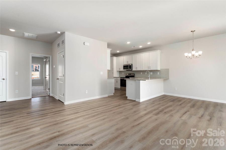 Spacious, unfurnished interior of a new home in Autumn Brook, Stanley (Image 8).