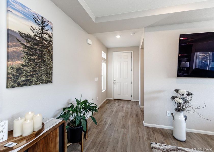 Furnished interior view inside a new home in , Colorado Springs (Image 7).