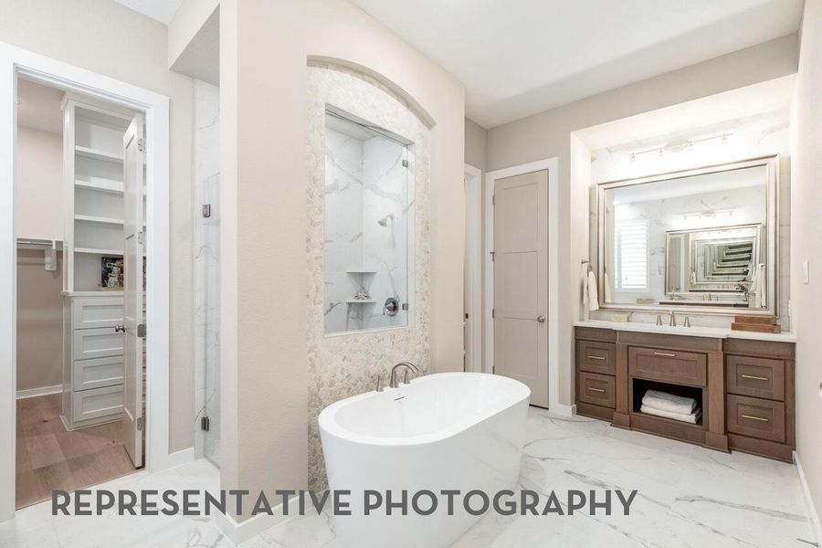 Freestanding Tub @ Primary Bathroom