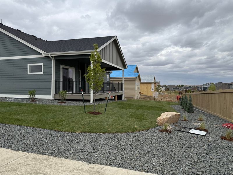 Exterior details and patio area of a home in , Wellington (Image 3).
