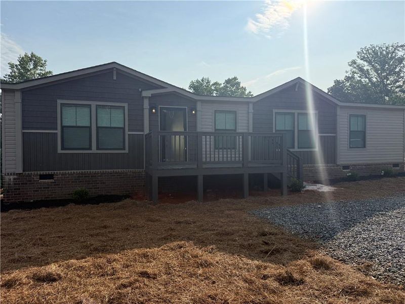 In-progress construction of a new home in , Clarkesville, GA (Image 18).