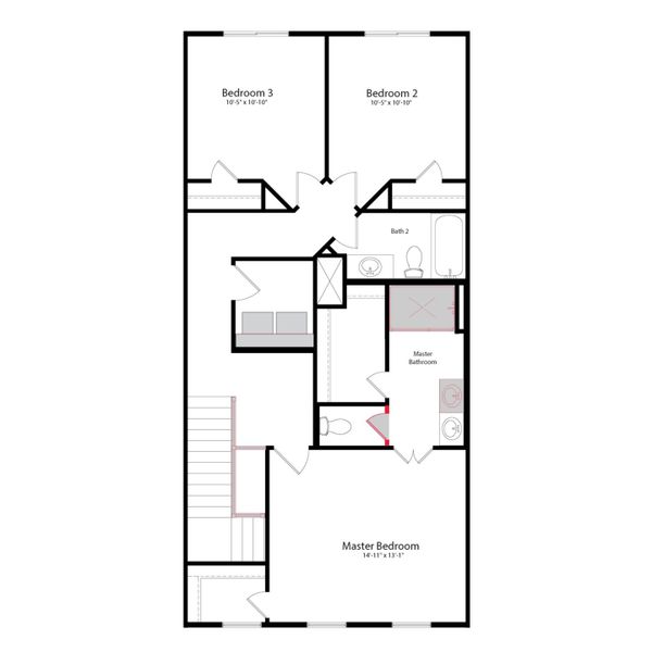 W/S #76831 / BG #3: 2nd Floor
