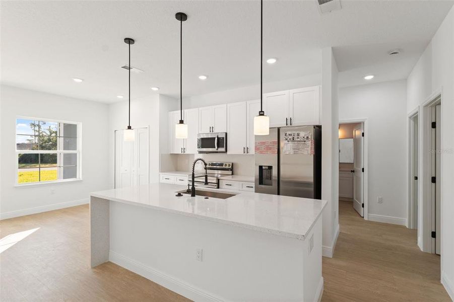 Furnished interior view inside a new home in , Ocala (Image 8).