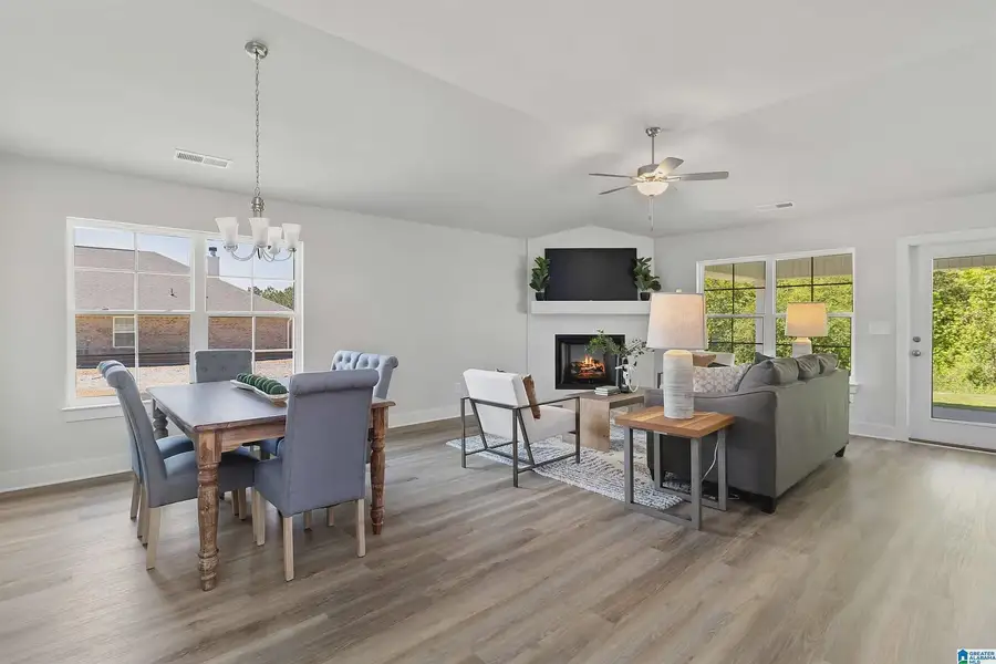 Representative furnished interior of a home built from the 1635-C by Adams Homes in Kirkland Farms, Alachua (Image 7).