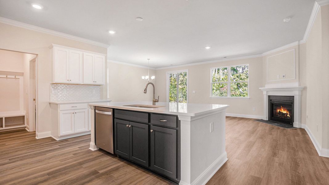 Furnished interior view inside a new home in Belle Park, North Myrtle Beach (Image 6).