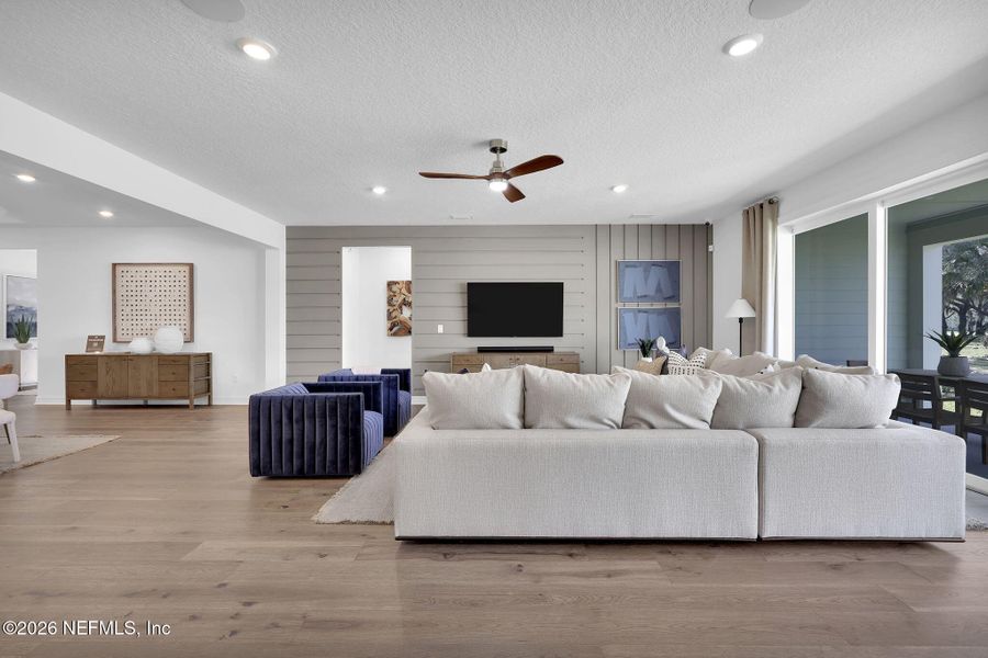 Furnished interior view inside a new home in , Jacksonville (Image 13).