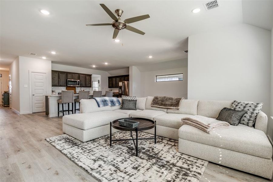 Furnished interior view inside a new home in , Royse City (Image 9).