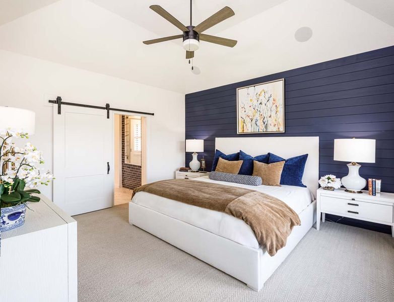 Representative Primary Bedroom - some options shown Representative Primary Bedroom - some options shown
