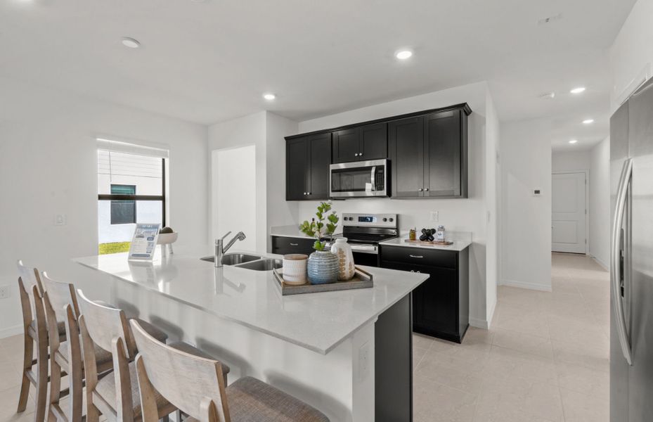 Furnished interior view inside a new home in Whispering Lakes, Lehigh Acres (Image 9). Furnished interior view inside a new home in Whispering Lakes, Lehigh Acres (Image 9).