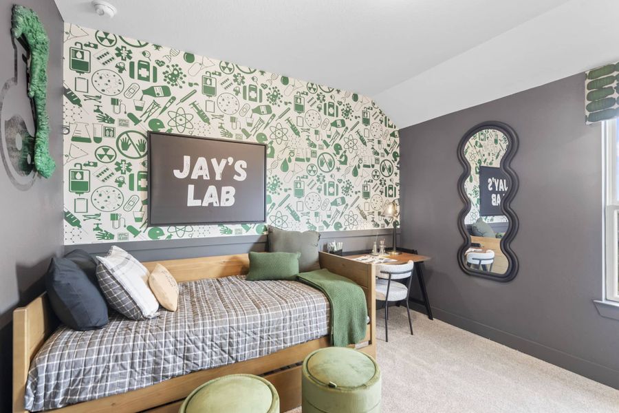 Furnished interior view inside a new home in Emory Glen, Magnolia (Image 15).