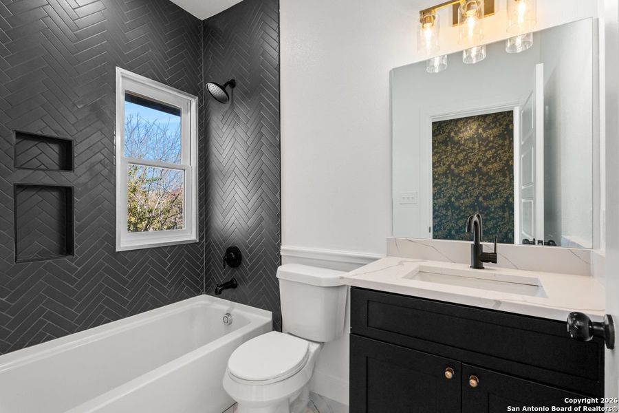 Furnished interior view inside a new home in , San Antonio (Image 5).