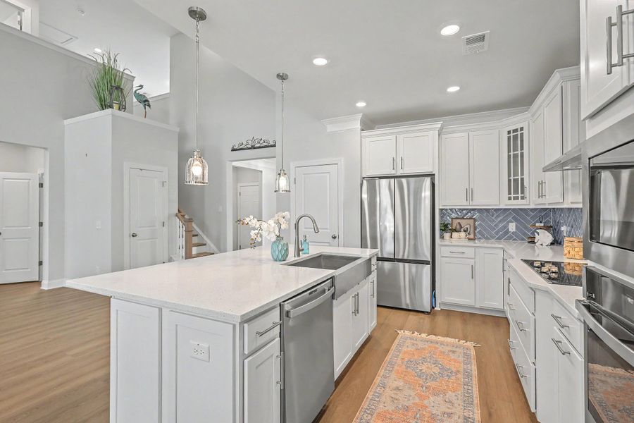 Furnished interior view inside a new home in Parker's Preserve, Ridgeville (Image 10).