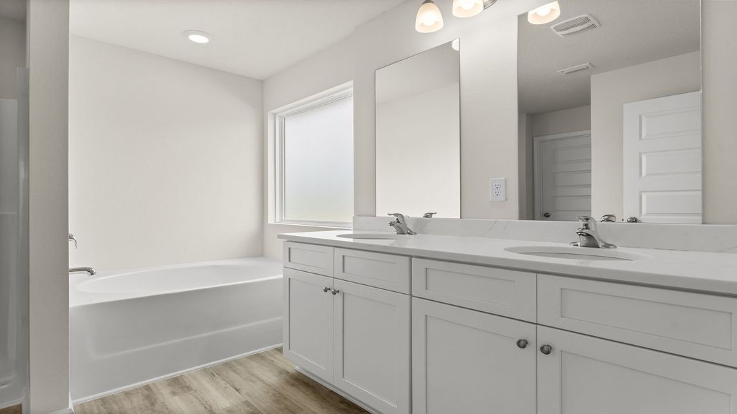 Representative furnished interior of a home built from the The Cali by D.R. Horton in Park Place, Panama City (Image 13). Representative furnished interior of a home built from the The Cali by D.R. Horton in Park Place, Panama City (Image 13).