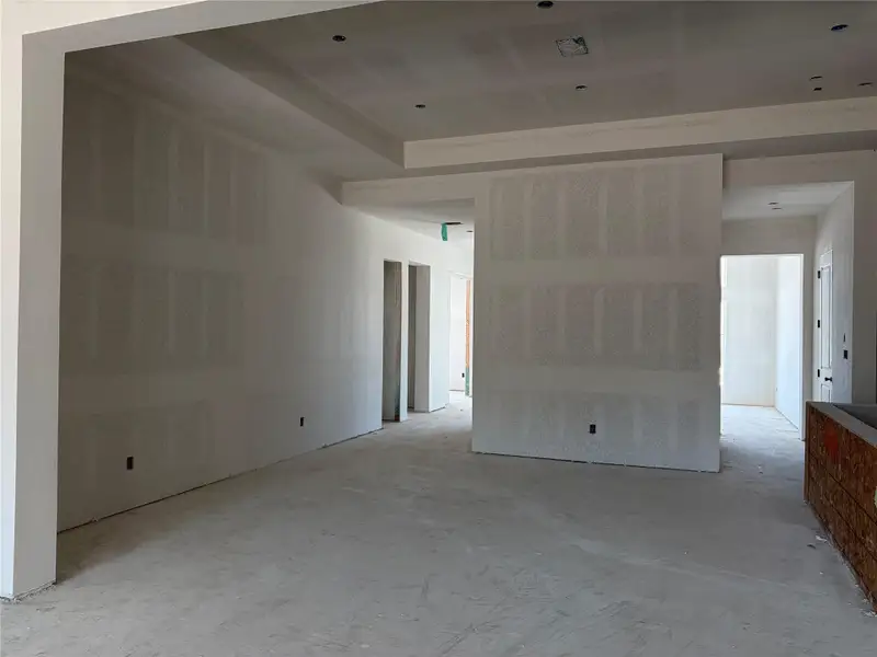 In-progress construction of a new home in La Cima, San Marcos, TX (Image 24).