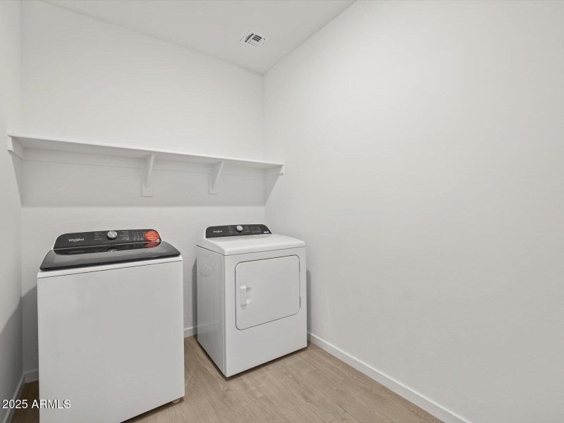 Included Washer & Dryer