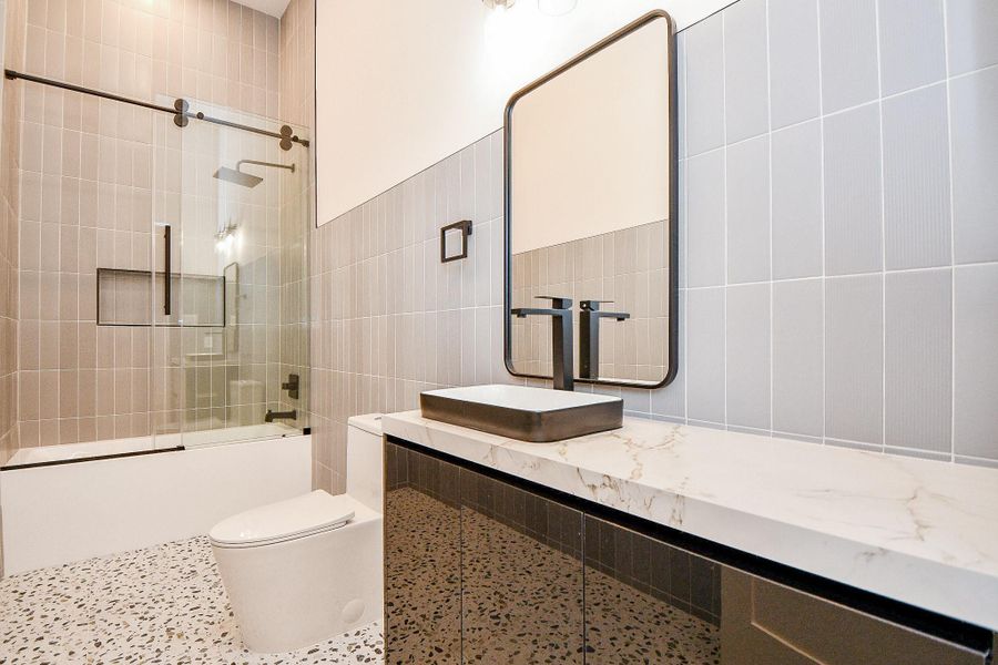 Furnished interior view inside a new home in , Houston (Image 12).