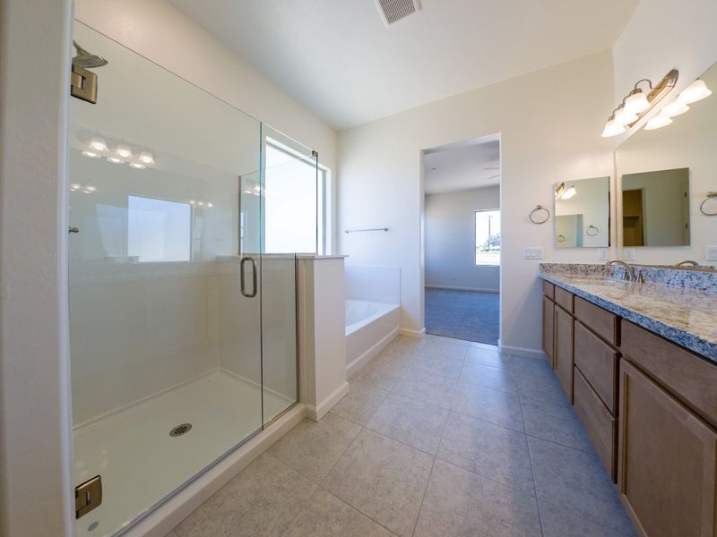 Furnished interior view inside a new home in Heritage Pointe, Chino Valley (Image 19). Furnished interior view inside a new home in Heritage Pointe, Chino Valley (Image 19).