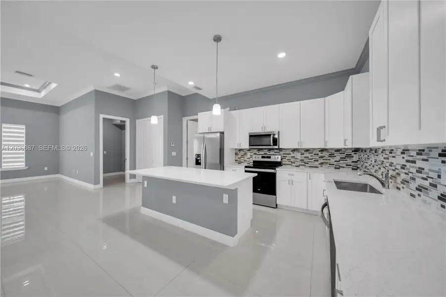 Furnished interior view inside a new home in , Lehigh Acres (Image 9).