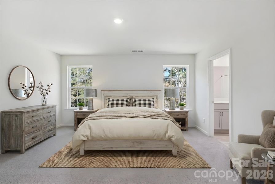 Furnished interior view inside a new home in Cline Village, Conover (Image 3).