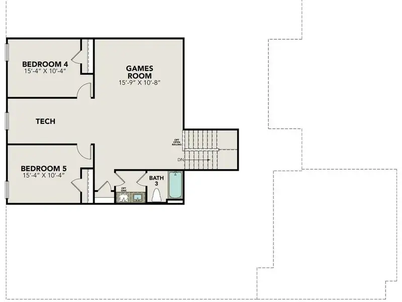 2D floor plan layout of this home in Potranco Oaks, Castroville, TX (Image 3). 2D floor plan layout of this home in Potranco Oaks, Castroville, TX (Image 3).
