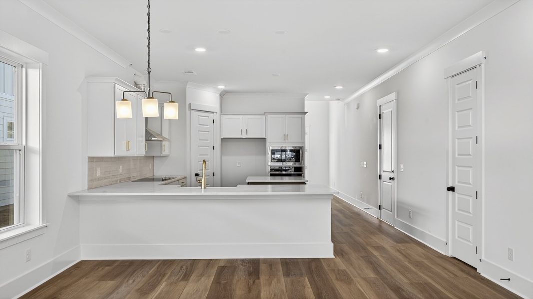 Furnished interior view inside a new home in Midtown at Nexton, Summerville (Image 9).