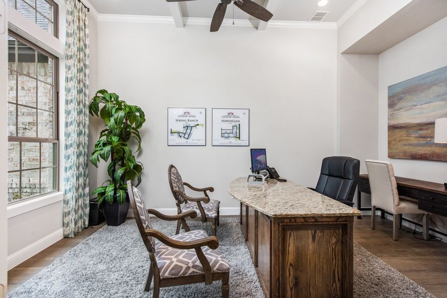 Furnished interior view inside a new home in NorthGlen, Haslet (Image 38). Furnished interior view inside a new home in NorthGlen, Haslet (Image 38).