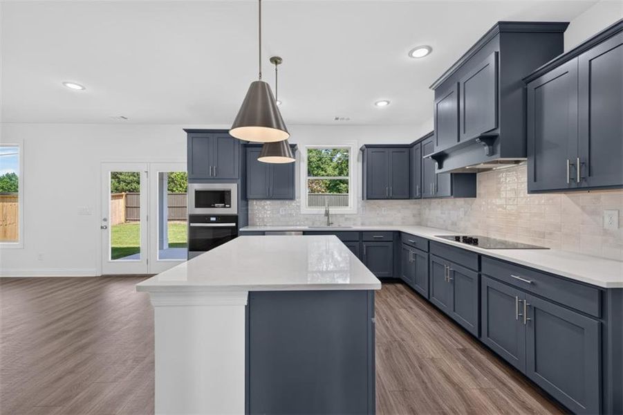 Furnished interior view inside a new home in , Buford (Image 17).