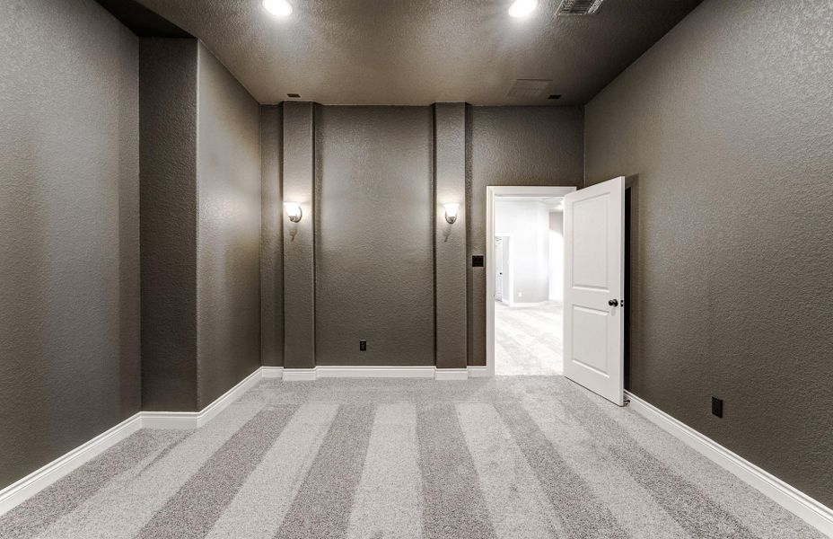 Spacious, unfurnished interior of a new home in Bridgeland 60′, Cypress (Image 35).