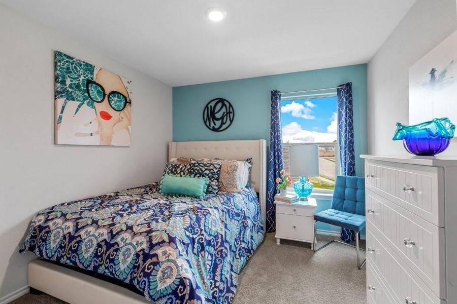 Furnished interior view inside a new home in Springhill South, Boyd (Image 13).