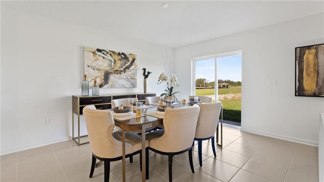 Furnished interior view inside a new home in , Eustis (Image 3).