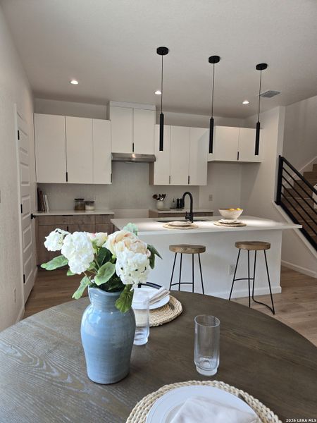 Furnished interior view inside a new home in , San Antonio (Image 8).
