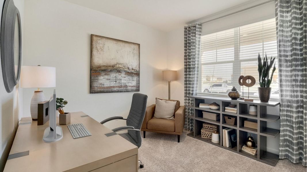 Furnished interior view inside a new home in Lakeside Canyon, Mead (Image 16). Furnished interior view inside a new home in Lakeside Canyon, Mead (Image 16).