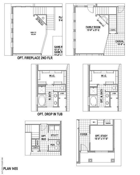 Floor plan options