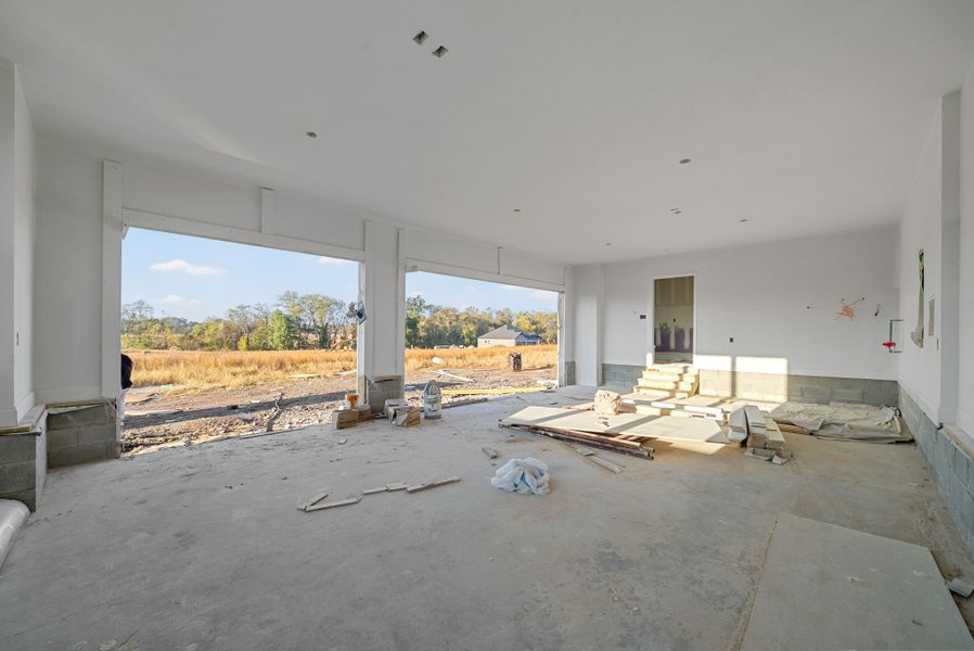 In-progress construction of a new home in Wofford Estates, Clarksville, TN (Image 13).