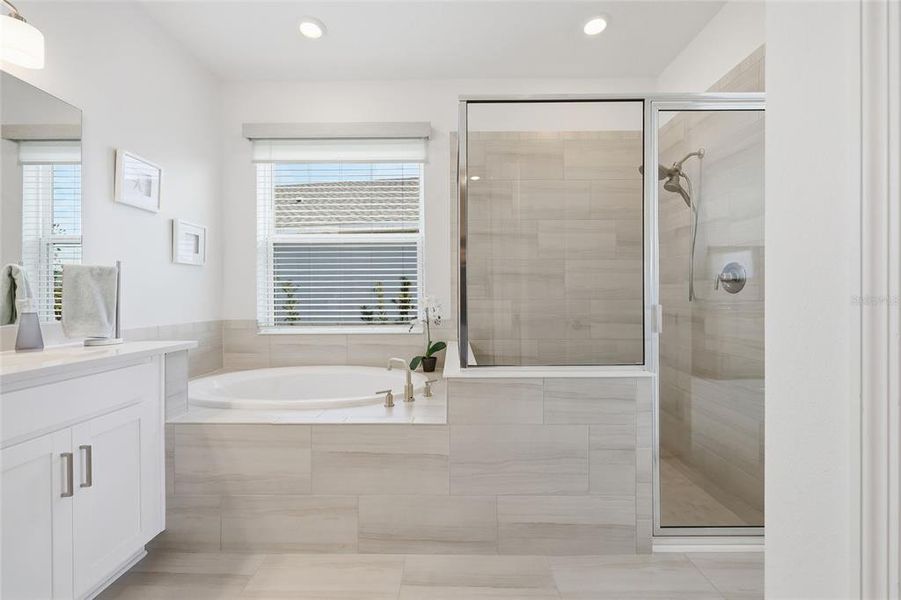 Furnished interior view inside a new home in Westview Community Group Page, Kissimmee (Image 18).